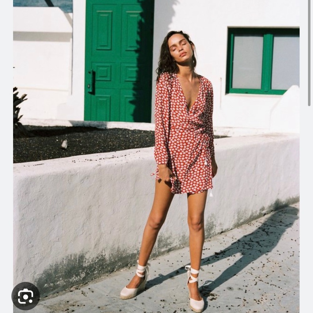 Faithful the brand poppy wrap dress